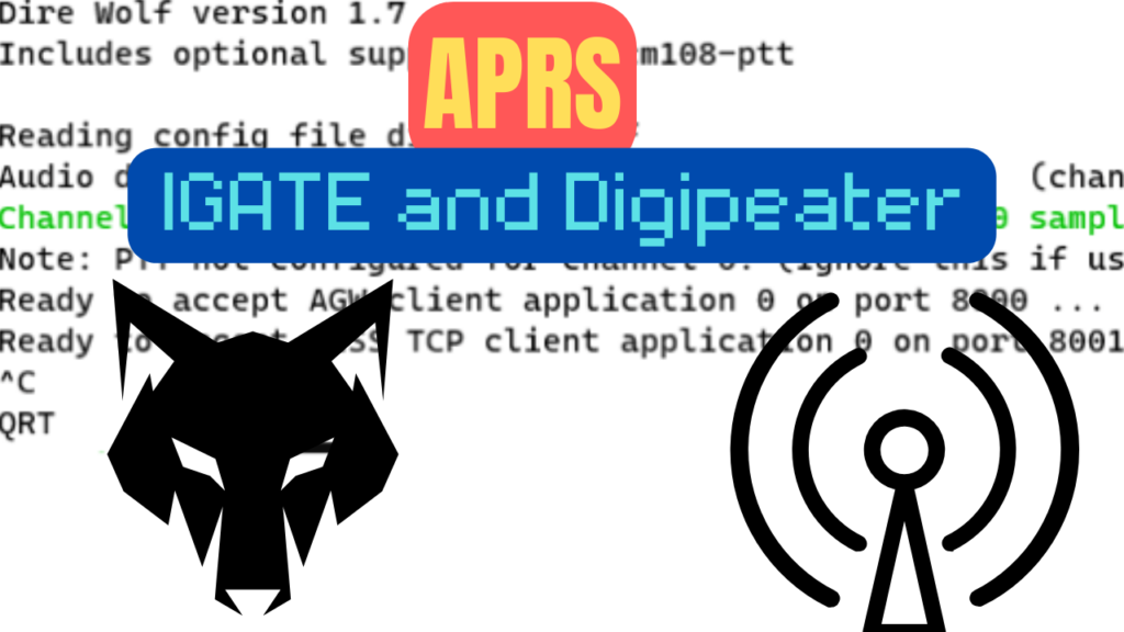 Easy APRS iGate and Digipeater Setup with Direwolf.