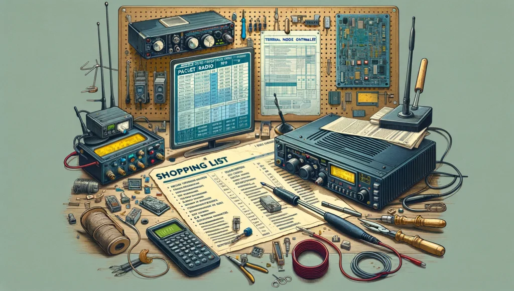 Packet Radio – Building a Station (Shopping List) Packet Radio – Building a Station (Shopping List)